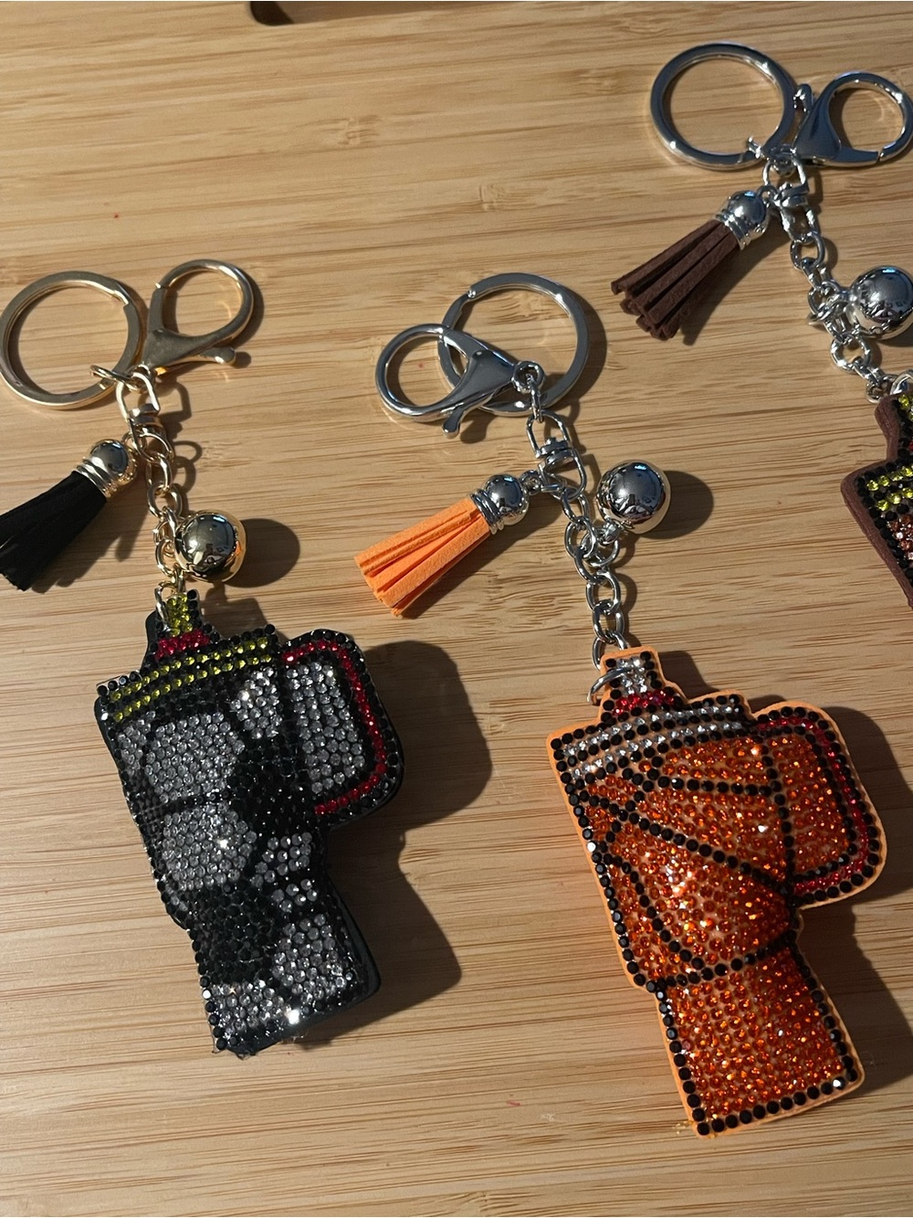 Sports Stanley Rhinestone Keychain Bag Charm - Picture 8 of 9